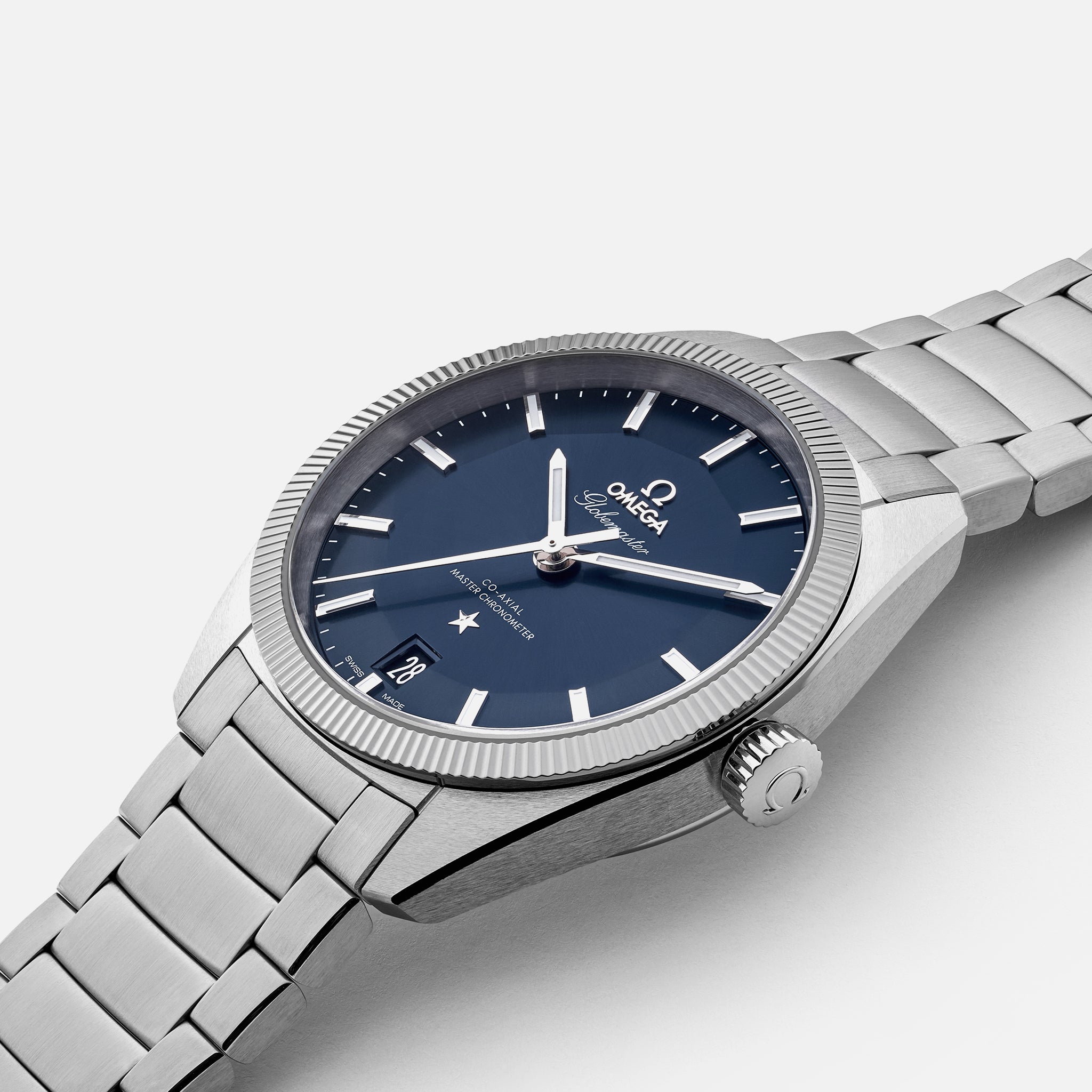 Constellation Globemaster Co-Axial Master Chronometer 39mm Blue Dial(1:1 replica)