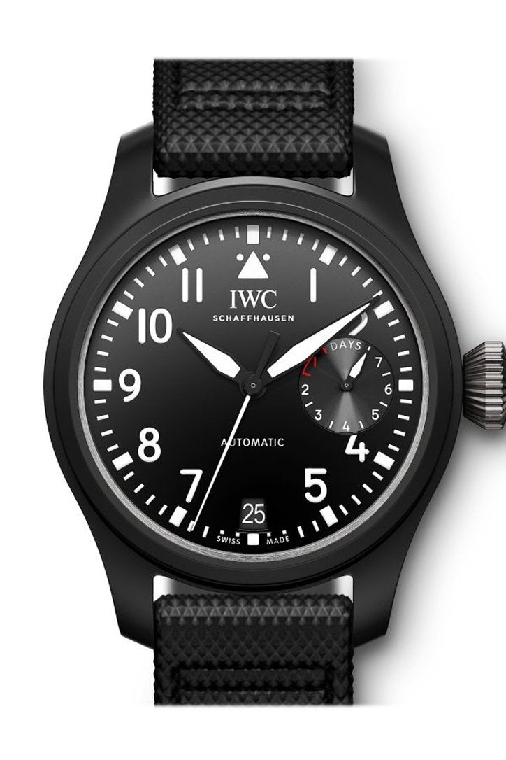 IWC Big Pilot Top Gun Automatic Black Dial 46mm Men's Watch IW502001(1:1 replica)