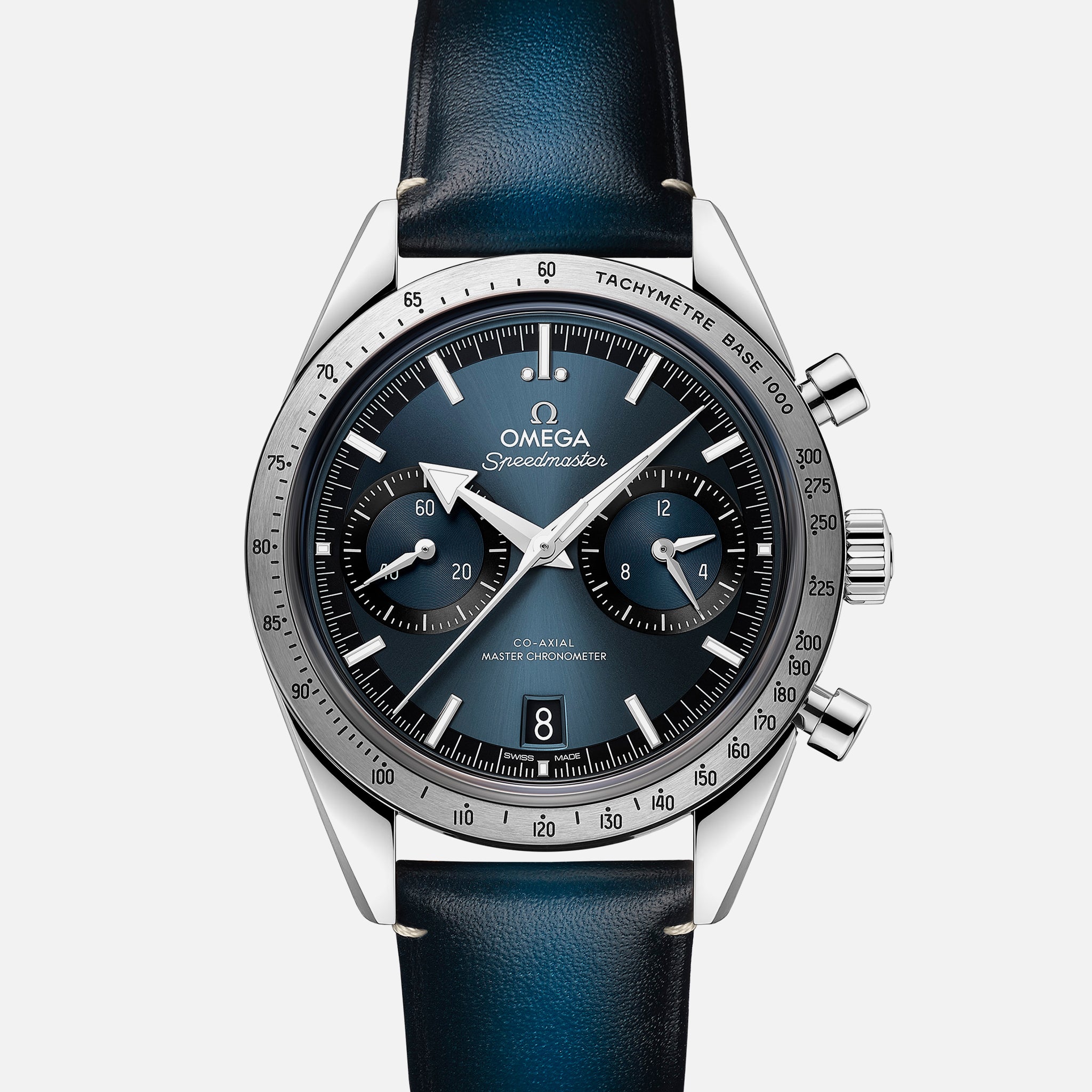 Speedmaster '57 Co-Axial Master Chronometer 40.5mm Blue Dial On Strap(1:1 replica)