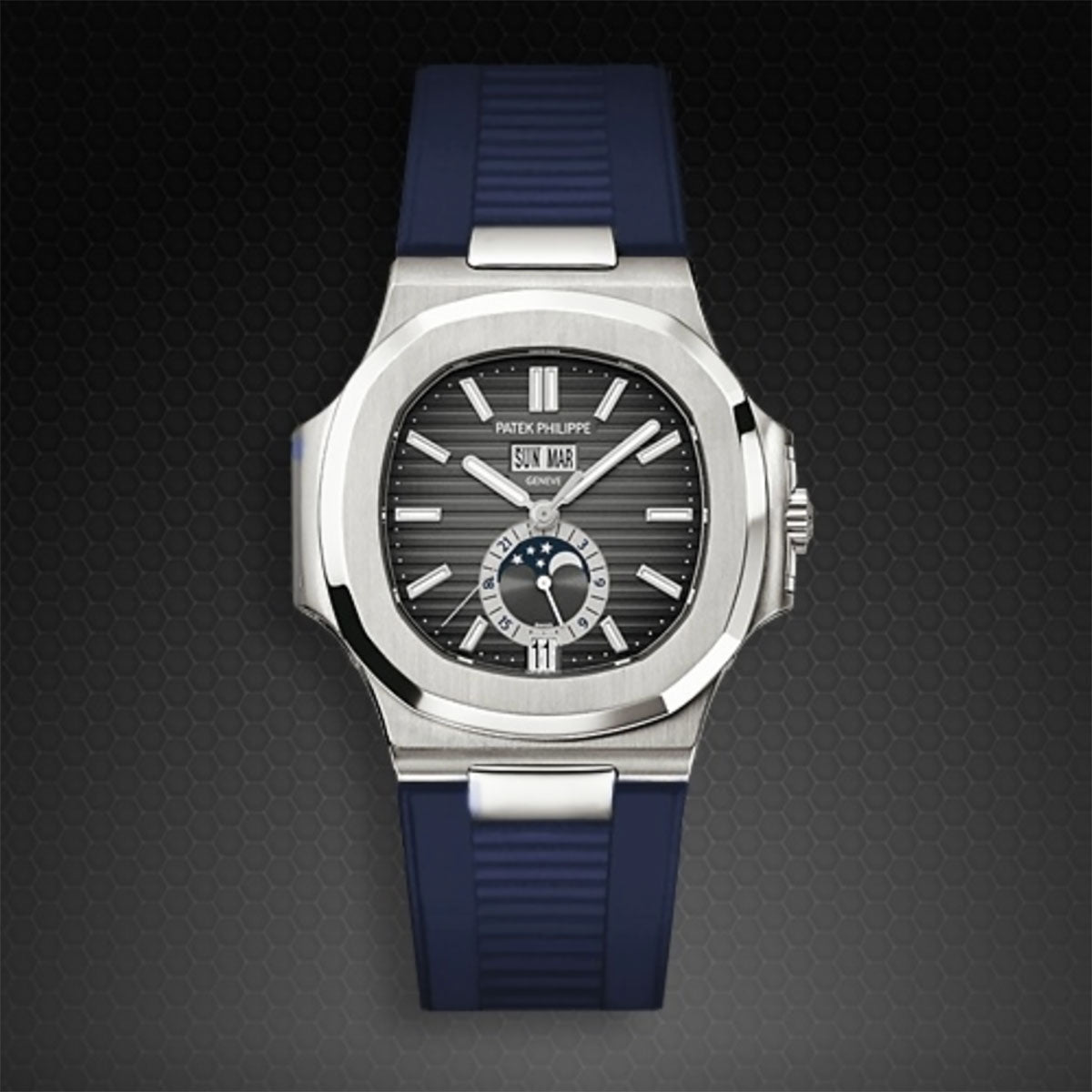 Patek Philippe - Rubber B strap for Nautilus 5726A SS(1:1 replica)