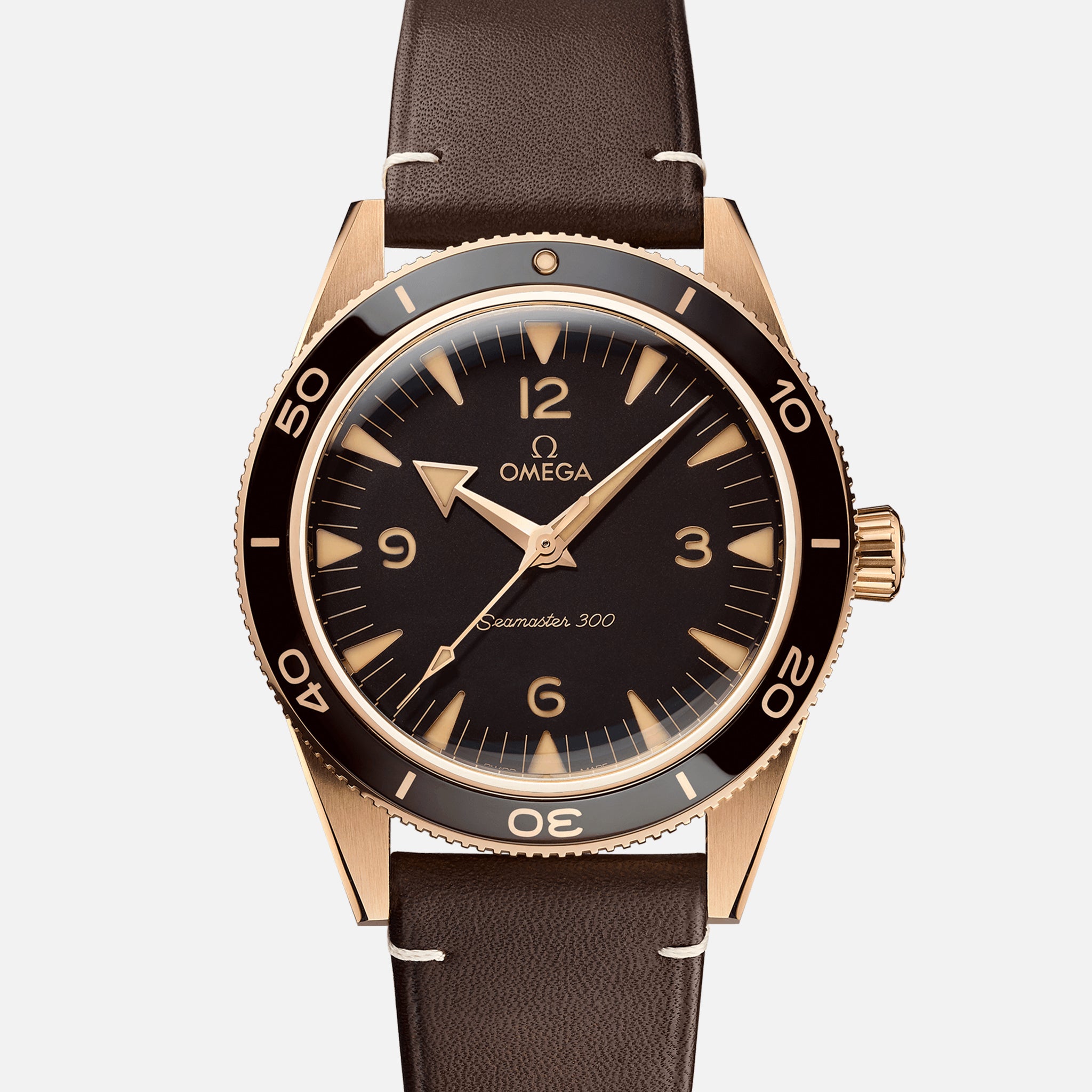 Seamaster 300 Co-Axial Master Chronometer 41mm Bronze Gold(1:1 replica)