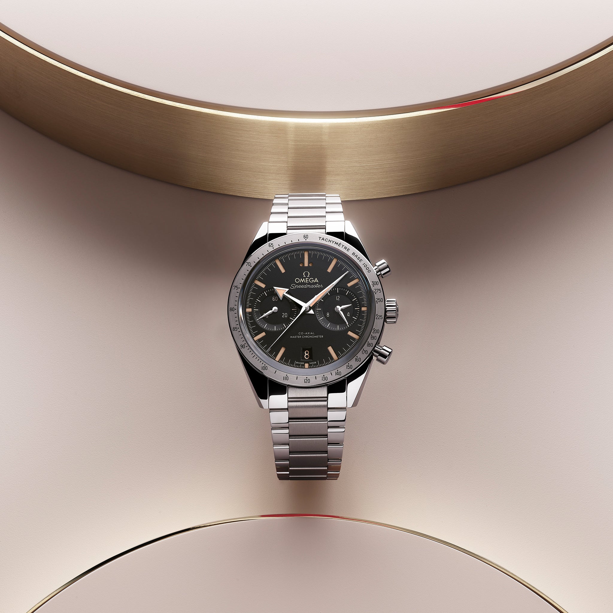 Speedmaster '57 Co-Axial Master Chronometer 40.5mm Black Dial On Bracelet(1:1 replica)