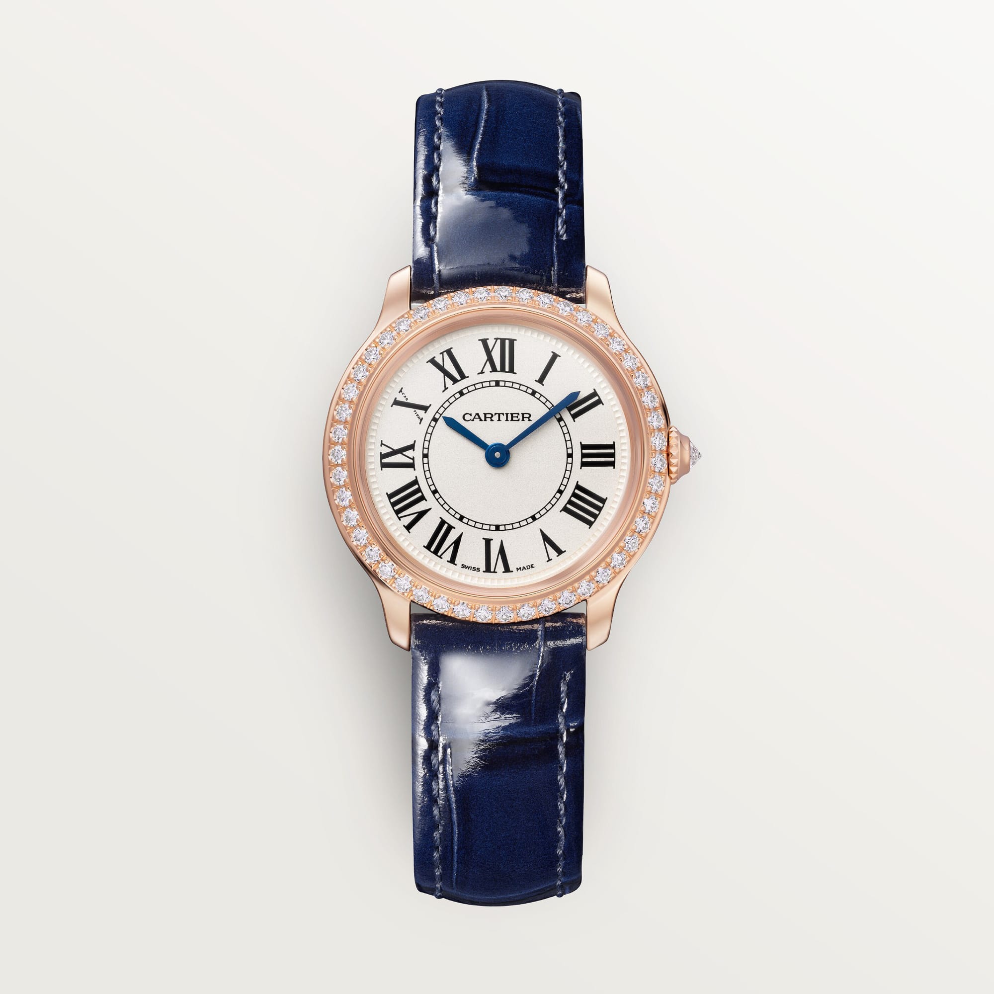 Ronde Louis fake cartier watch 29 mm quartz movement(1:1 replica)