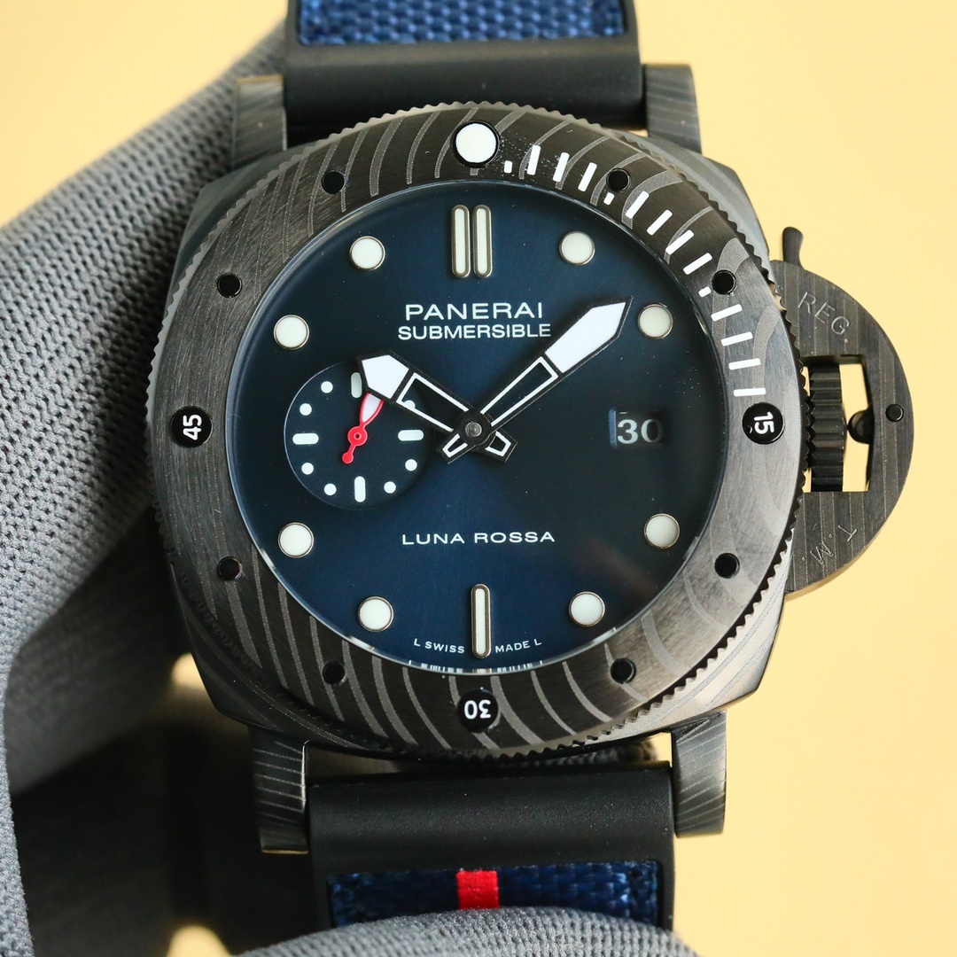 Panerai Submersible Luna Rossa Carbotech™ watch PAM01563(1:1 replica)