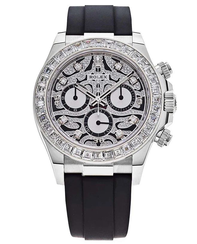 Rolex Daytona Eye of the Tiger White Gold 116589TBR(1:1 replica)