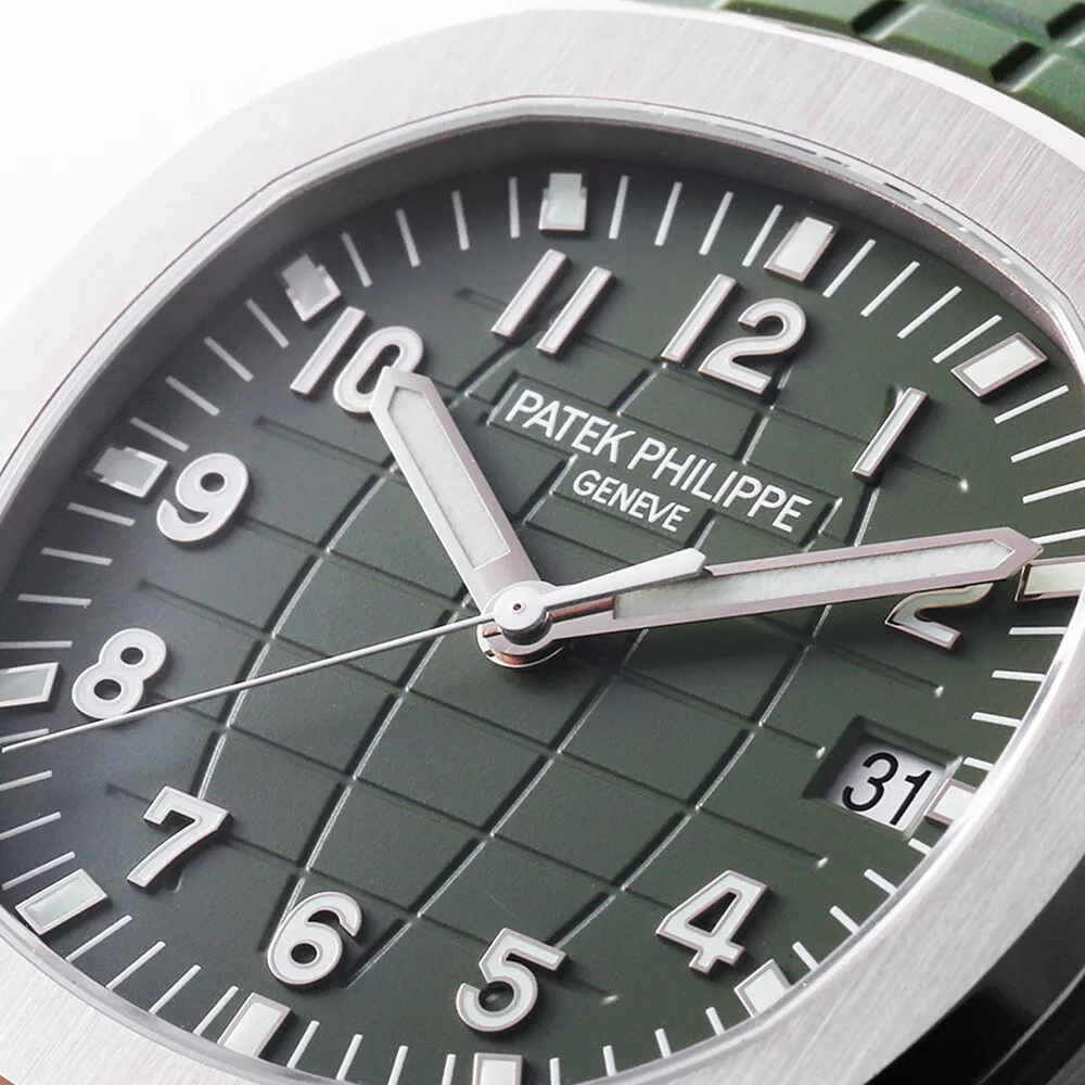 Patek Philippe Aquanaut Khaki Green Dial Watch 5168G-010(1:1 replica)