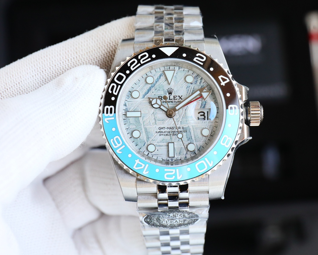 Rolex GMT Masterll Greenwich Materoite Semi Swiss ETA Automatic Watch(1:1 replica)