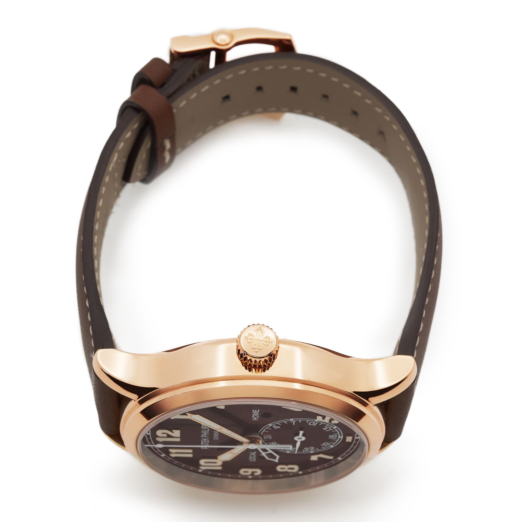 Patek Philippe Complications Calatrava Pilot Travel Time Automatic Men's Watch 5524R-001(1:1 replica)