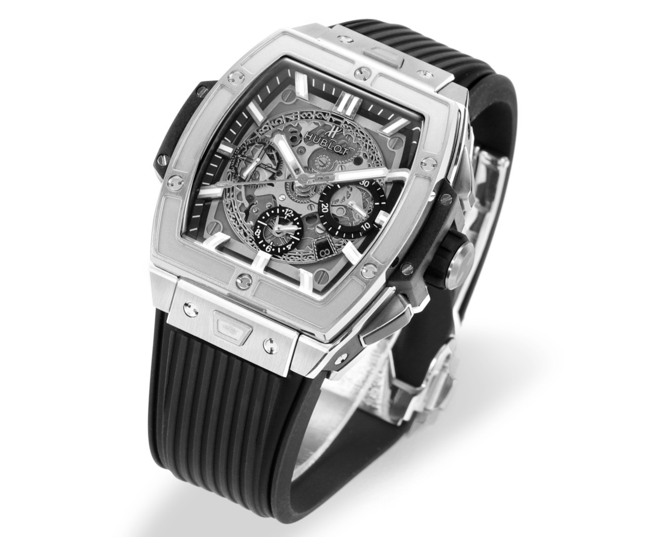 Hublot Spirit of Big Bang Textured Rubber Strap(1:1 replica)