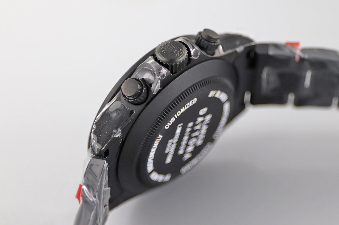 Rolex Daytona Ice Randy - Rainbow Diamonds Modified - Black(1:1 replica)