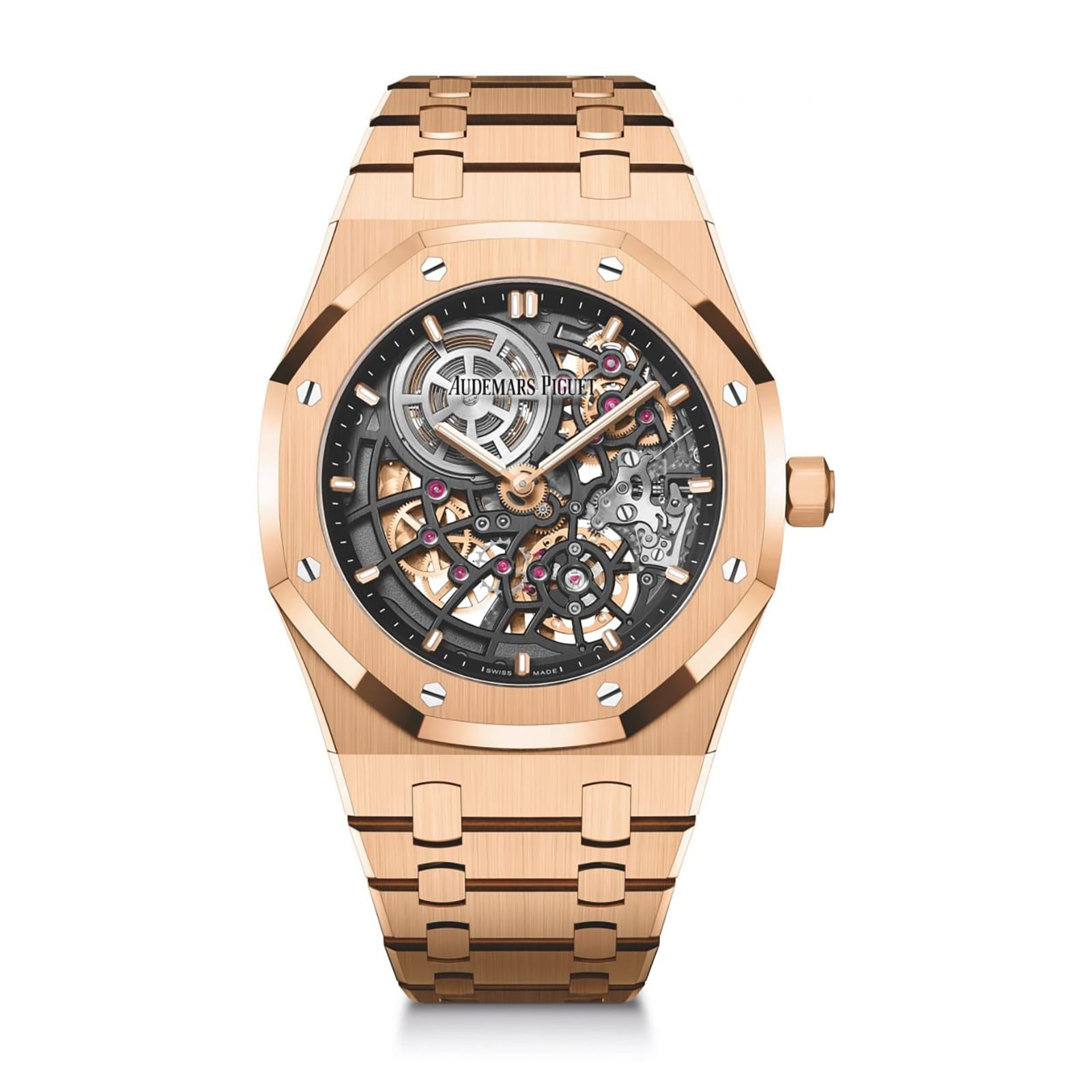Audemars Piguet Replica Watch Royal Oak “Jumbo” Extra-Thin Openworked(1:1 replica)