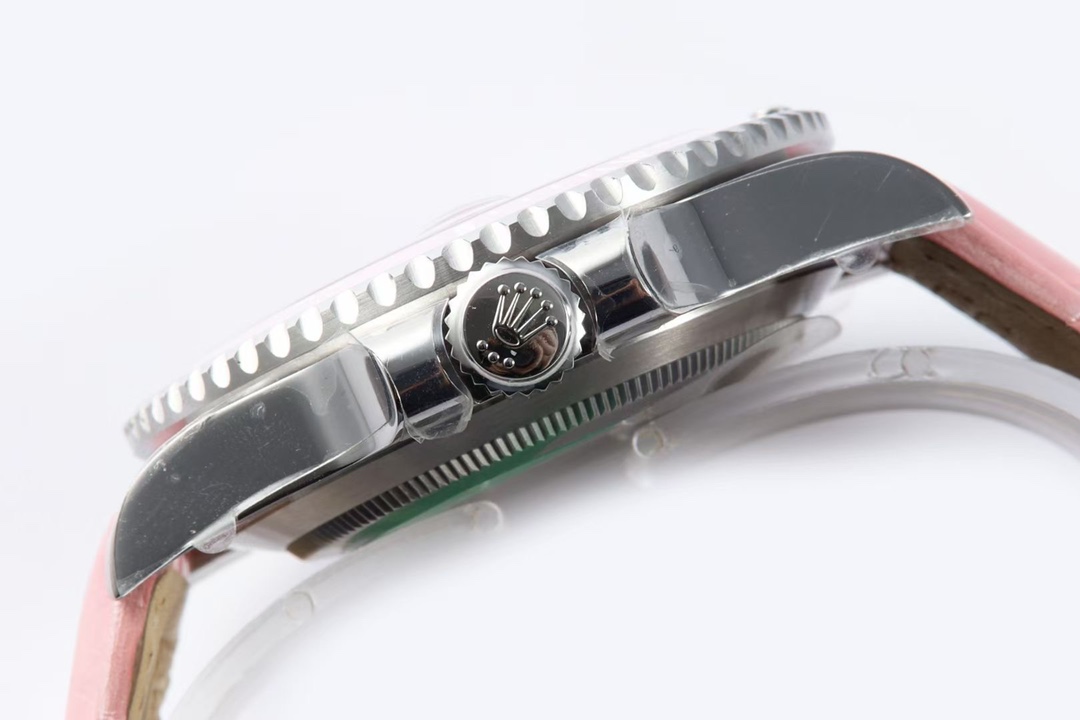 Rolex Submariner - Women's Pink - 40MM - Leather(1:1 replica)