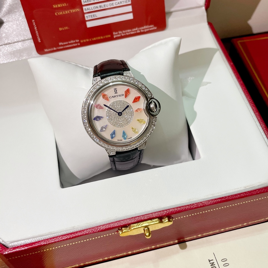 CARTER Blue Balloon Diamond Collection New Rainbow Diamonds(1:1 replica)