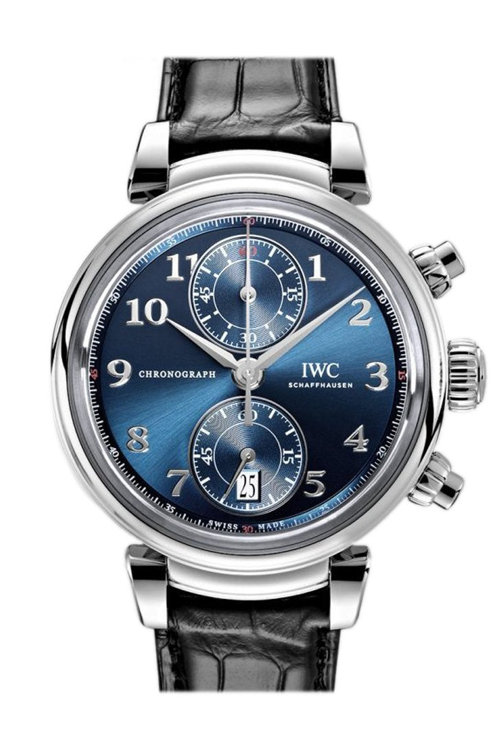 IWC Da Vinci Blue Dial Automatic Chronograph 42mm Men's Watch IW393402(1:1 replica)
