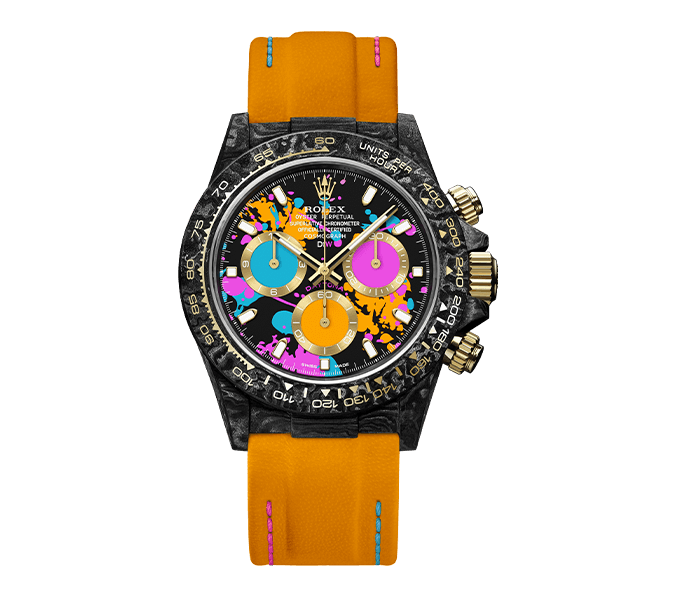 ROLEX Diw Daytona Motley Orange motley orange 40mm oyster black 116503MTO01(1:1 replica)
