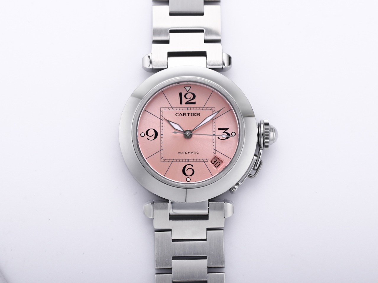 Cartier Pasha W31074M7 Ladies Automatic - Pink(1:1 replica)