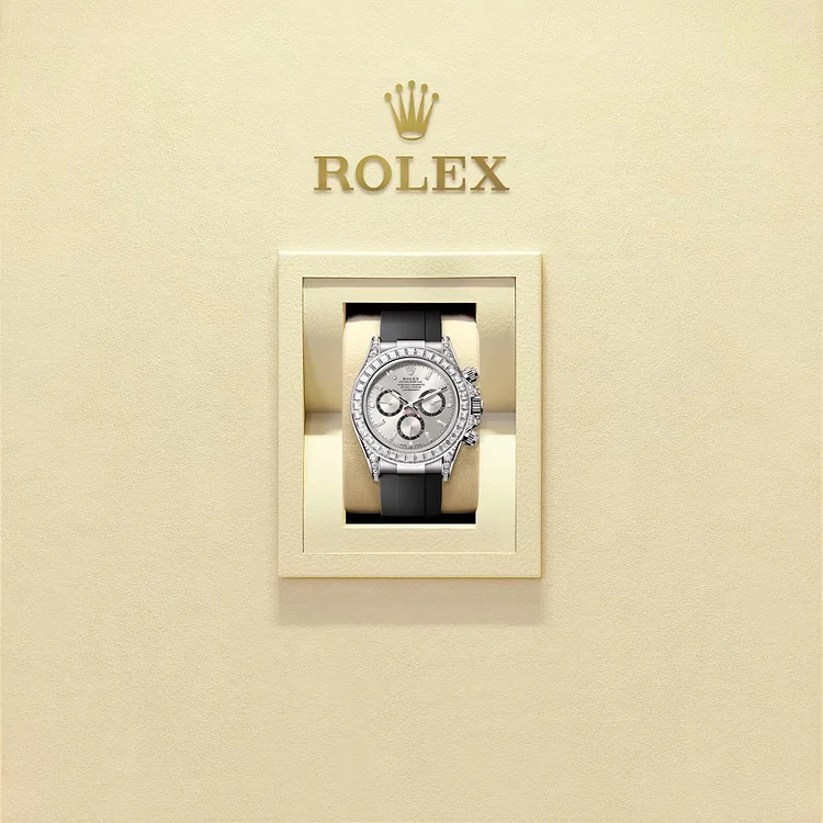 Rolex Cosmograph Daytona Oyster, 40 mm, white gold and diamondsReference 126539TBR(1:1 replica)
