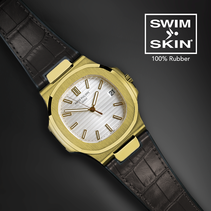 Patek Philippe - Rubber B strap for Nautilus 5711 WG / RG / YG - SwimSkin(1:1 replica)