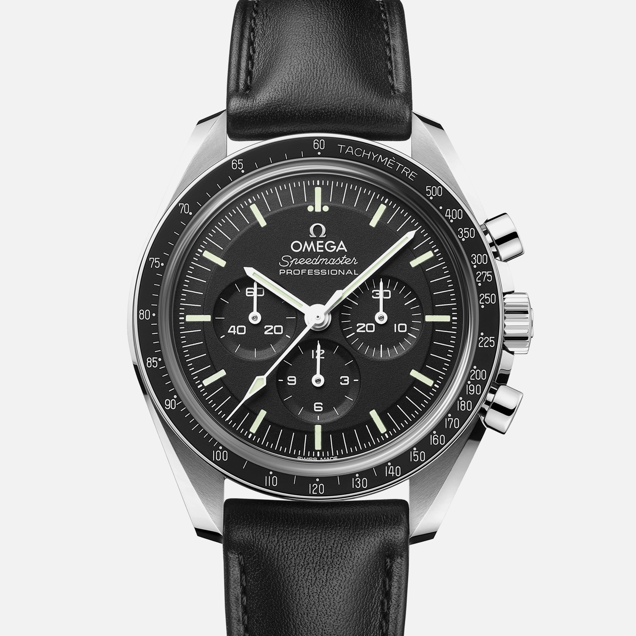 Speedmaster Moonwatch Professional Co-Axial Master Chronometer Chronograph 42mm Sapphire Crystal On Strap With Caliber 3861(1:1 replica)