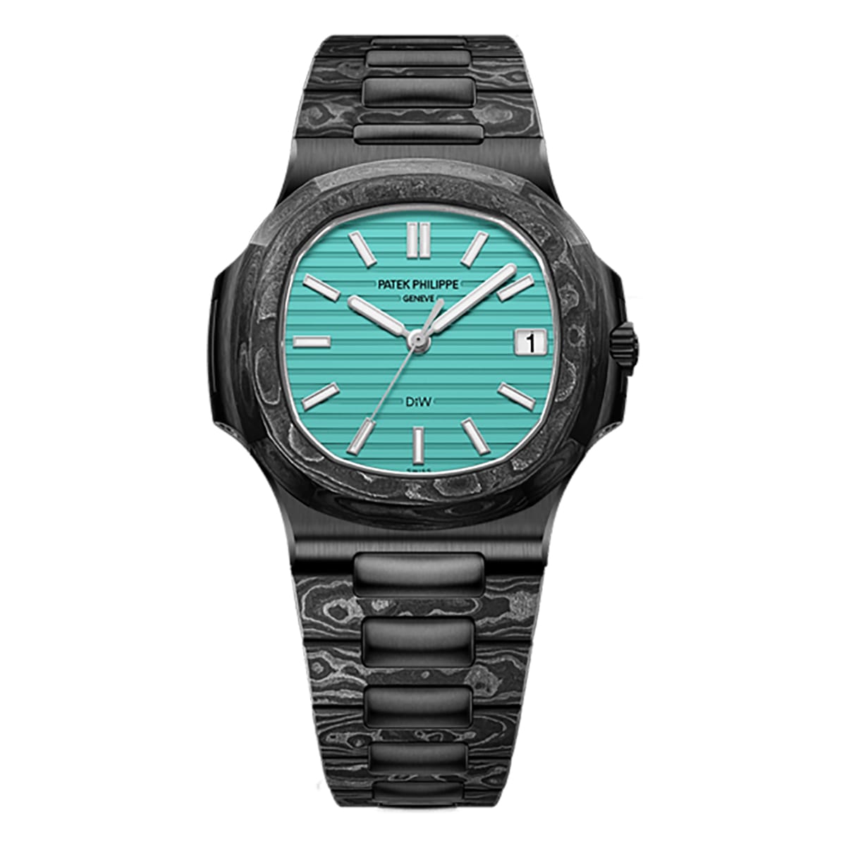 Best Fake Patek Philippe Replica Watch Nautilus The Black Grail Celeste(1:1 replica)