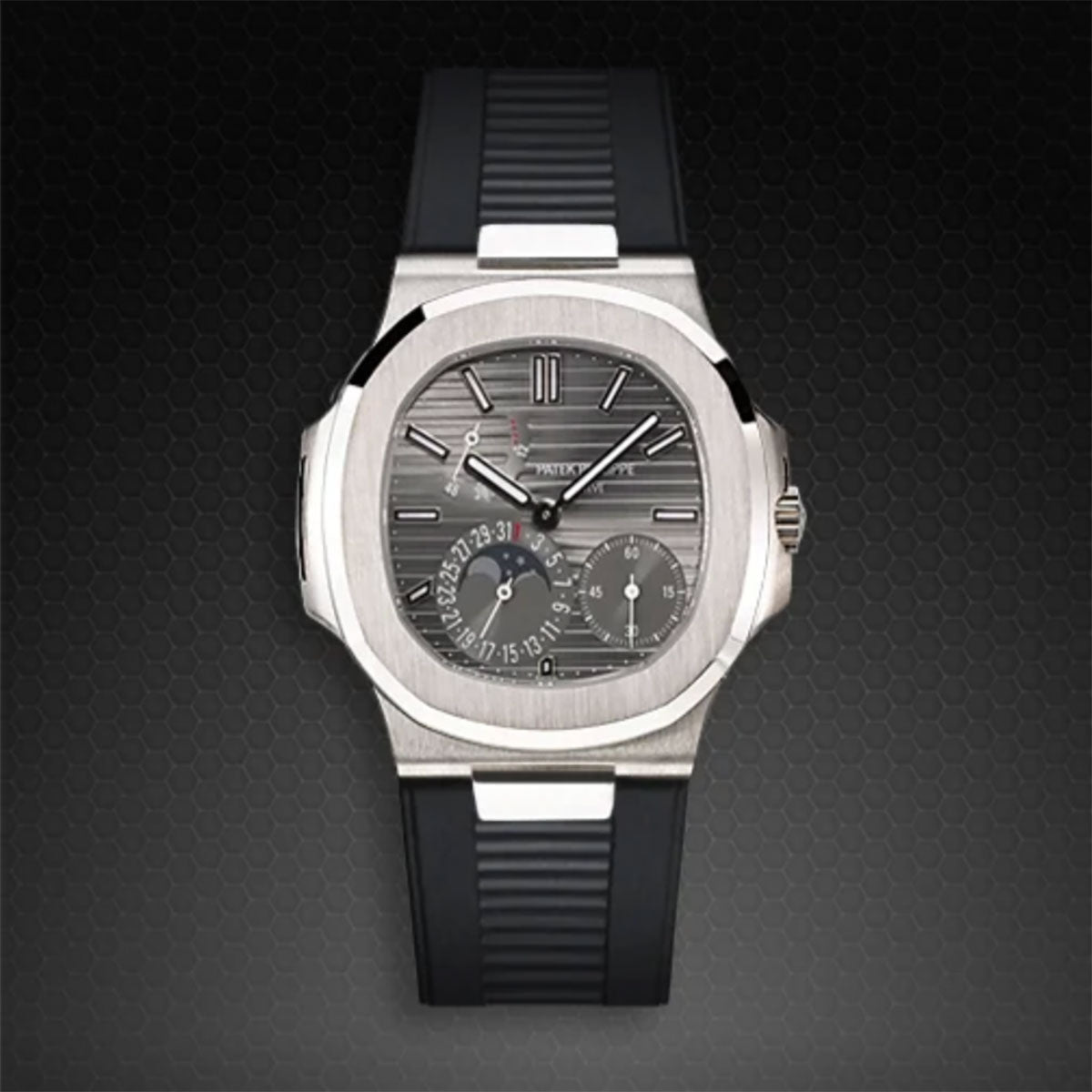 Patek Philippe - Rubber B strap for Nautilus 5712 RG / WG(1:1 replica)