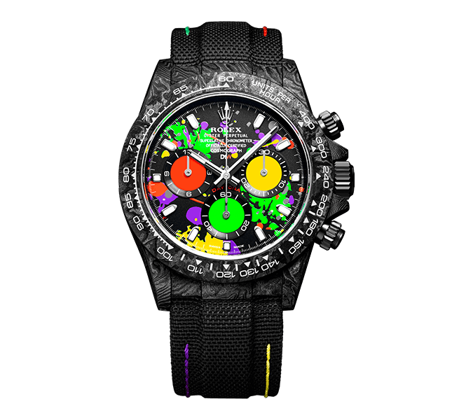 ROLEX Diw Daytona carbon motley 40mm oyster black(1:1 replica)