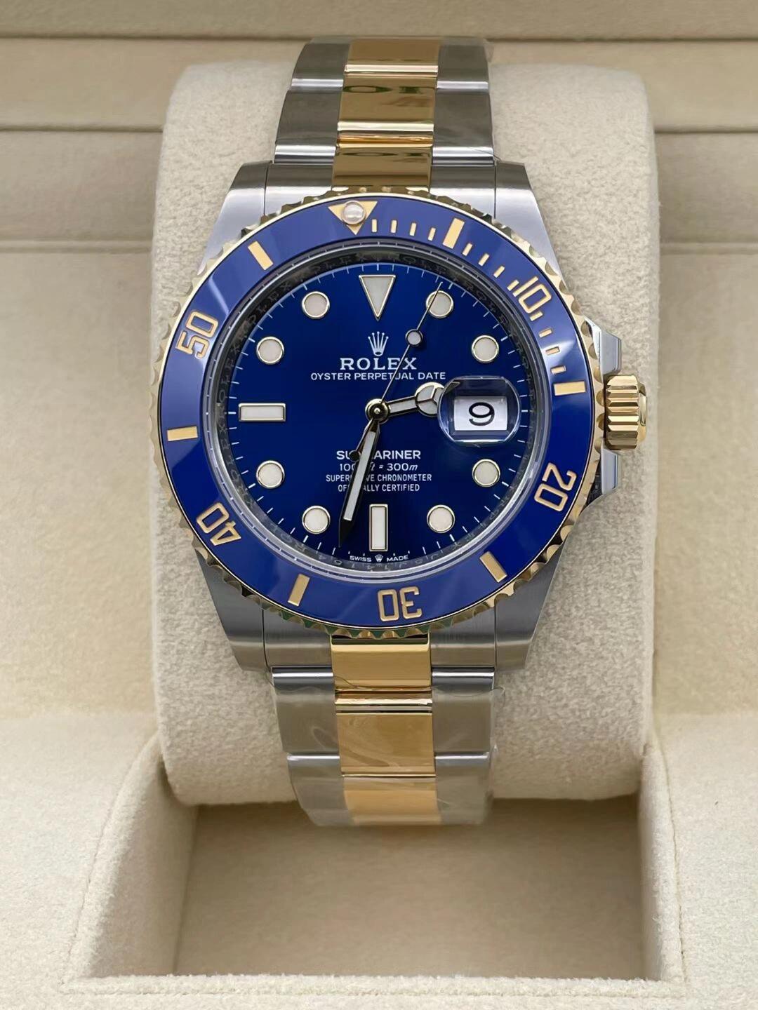 Rolex Submariner M126613LB-0002 Blue Gold 41MM(1:1 replica)