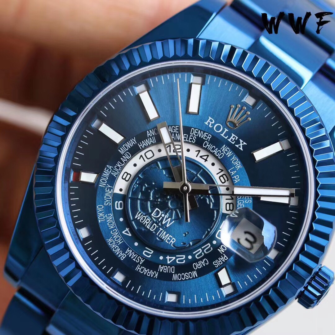 Rolex Skywalker ROLEX Series - DIW Modified - 40MM - Dark Blue(1:1 replica)