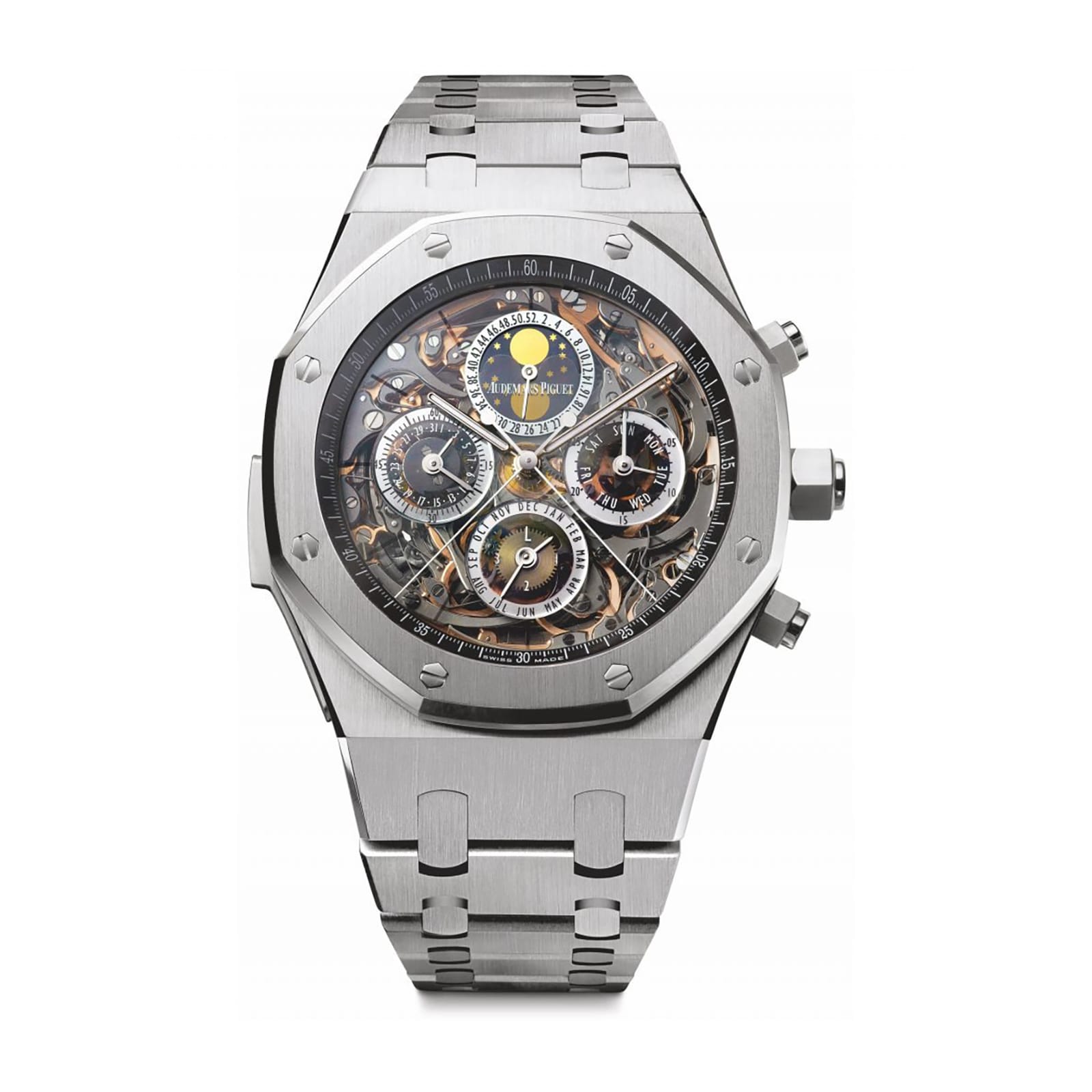 Audemars Piguet Replica Watch Royal Oak Openworked Grande Complication(1:1 replica)