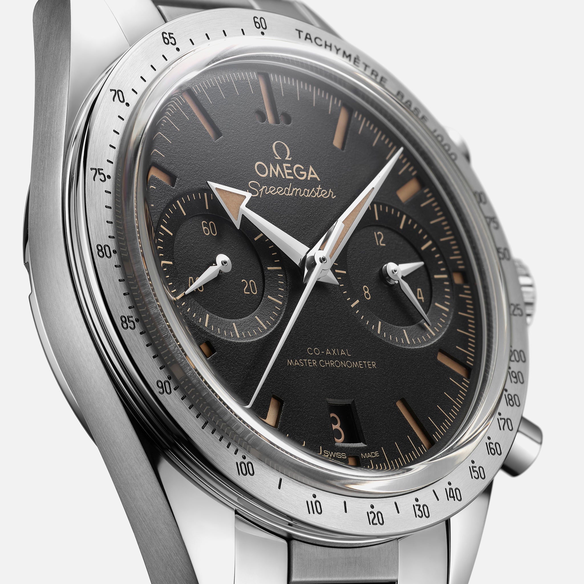 Speedmaster '57 Co-Axial Master Chronometer 40.5mm Black Dial On Bracelet(1:1 replica)