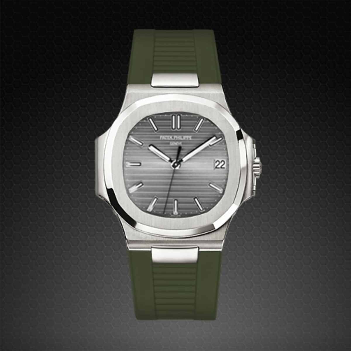 Patek Philippe - Rubber B strap for Nautilus 5711 WG / RG / YG(1:1 replica)