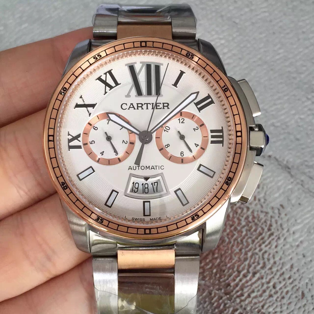 Cartier Calibre Chronograph Men's Watch(1:1 replica)