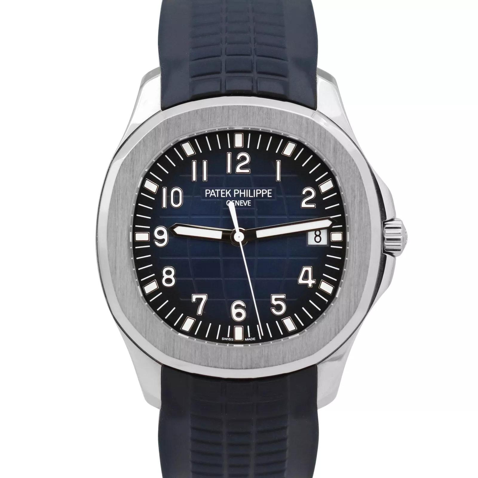 Patek Philippe Aquanaut Blue Dial 18K White Gold Men's Watch 5168G-001(1:1 replica)
