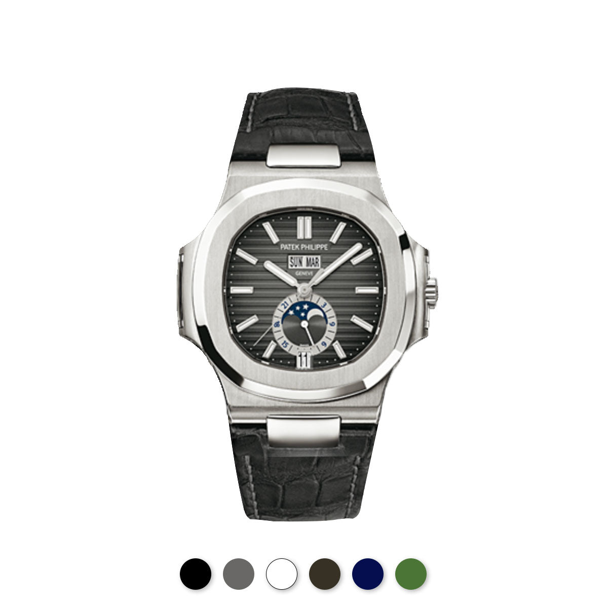Patek Philippe - Rubber B strap for Nautilus 5726A SS(1:1 replica)