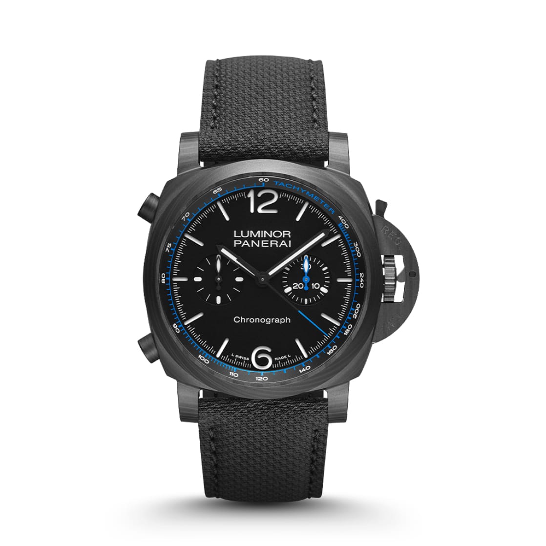 Replica Watches Panerai Luminor Chrono Carbotech 44mm PAM01219(1:1 replica)