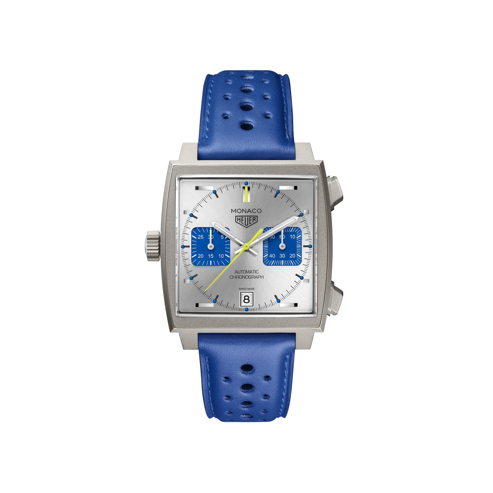 TAG Heuer Replica Watch Monaco Chronograph French Racing Blue Automatic 39 mm Titanium(1:1 replica)