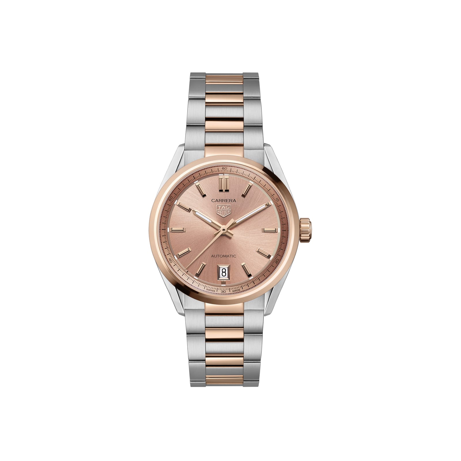 TAG Heuer Replica Watch Carrera Date Automatic 36 mm Steel and Gold(1:1 replica)