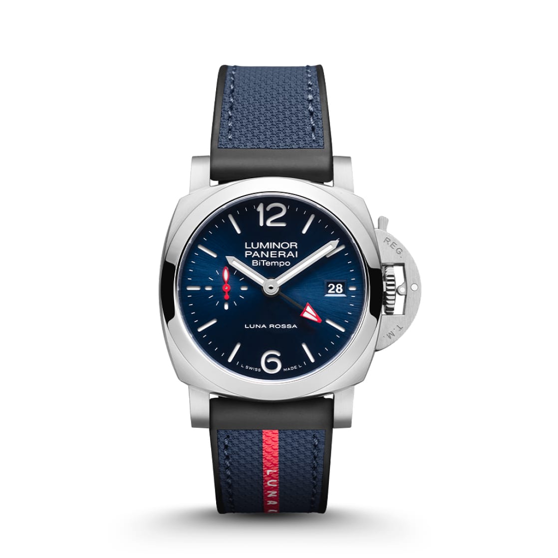 Replica Watches Panerai Luminor Quaranta BiTempo Luna Rossa 40mm PAM01404(1:1 replica)