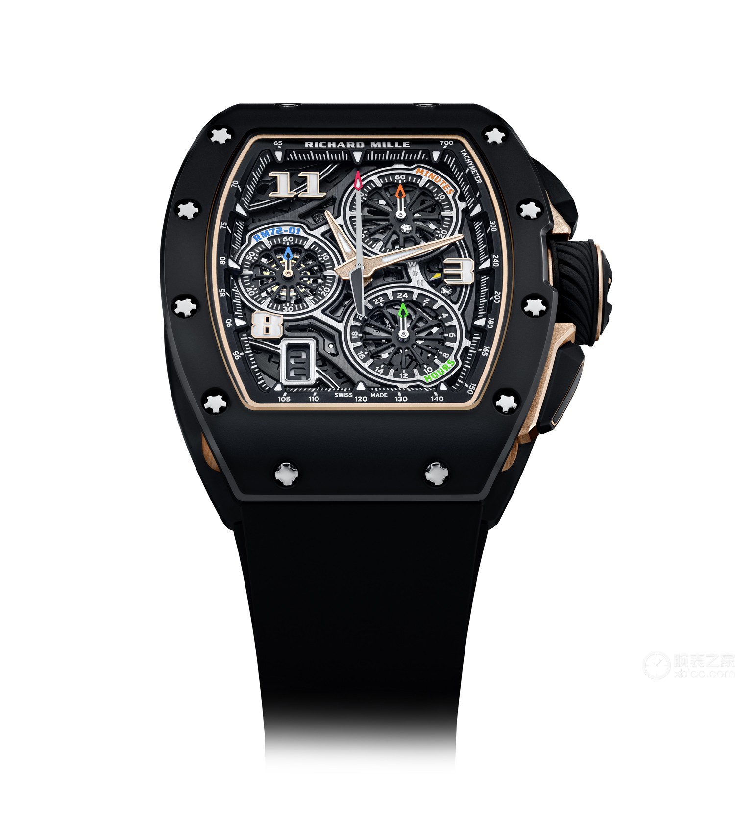 Richard Mille RM72-01 Black Ceramic(1:1 replica)