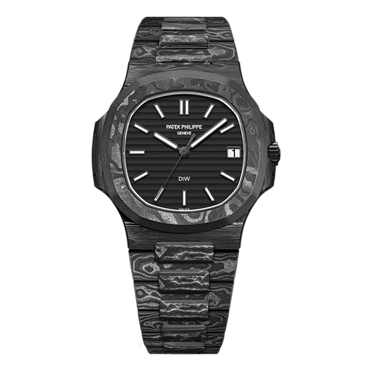 Best Fake Patek Philippe Replica Watch Nautilus All Carbon Black The Black Grail Project(1:1 replica)