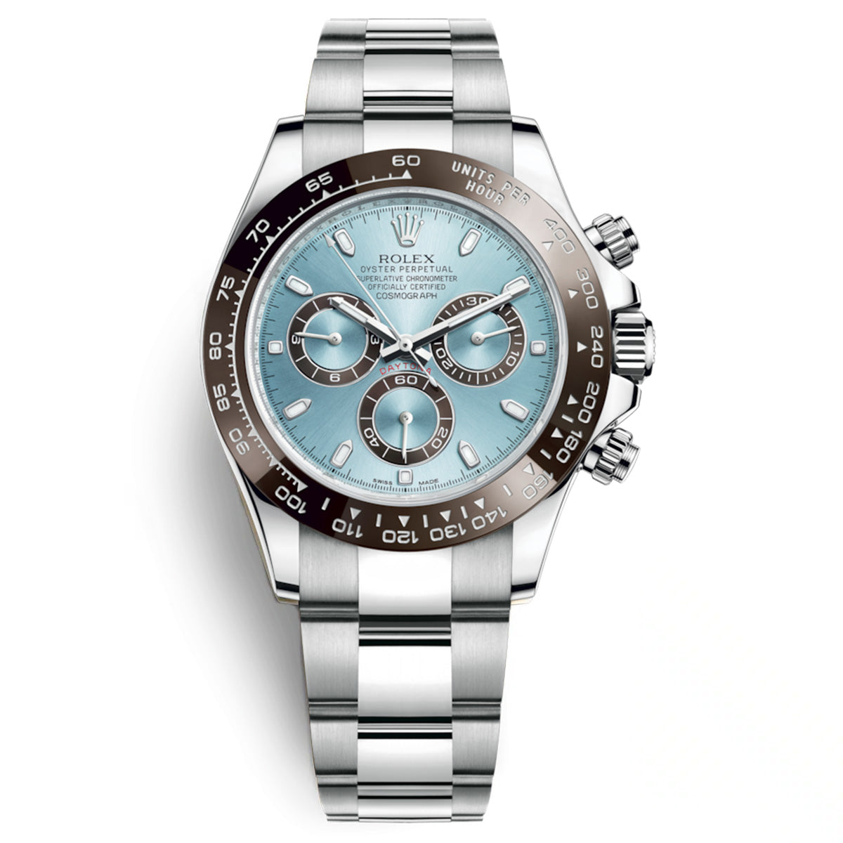 Rolex Cosmograph Daytona 40 mm Platinum Ref# 116506-0001(1:1 replica)