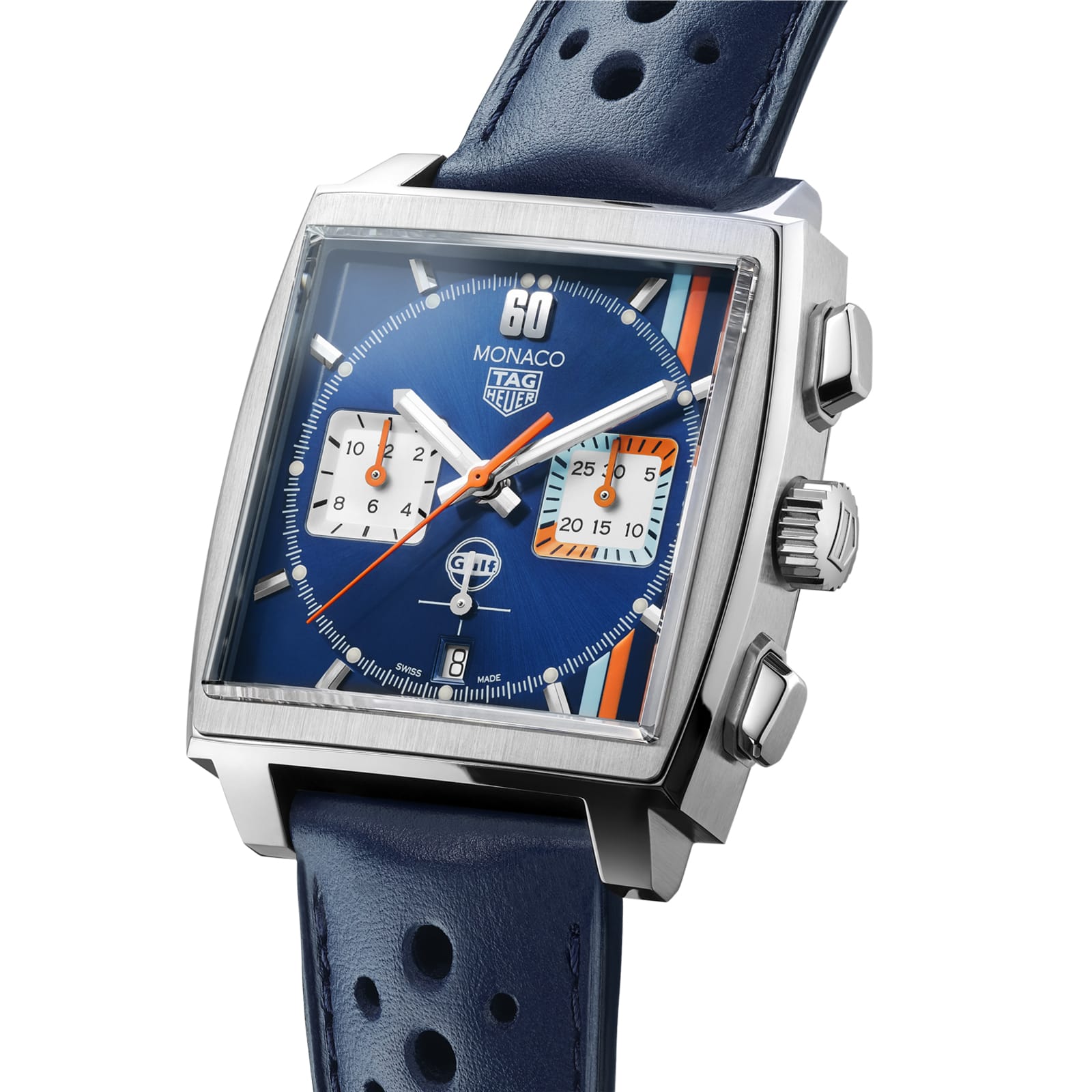 TAG Heuer Replica Watch Monaco Gulf Automatic 39 mm Steel(1:1 replica)