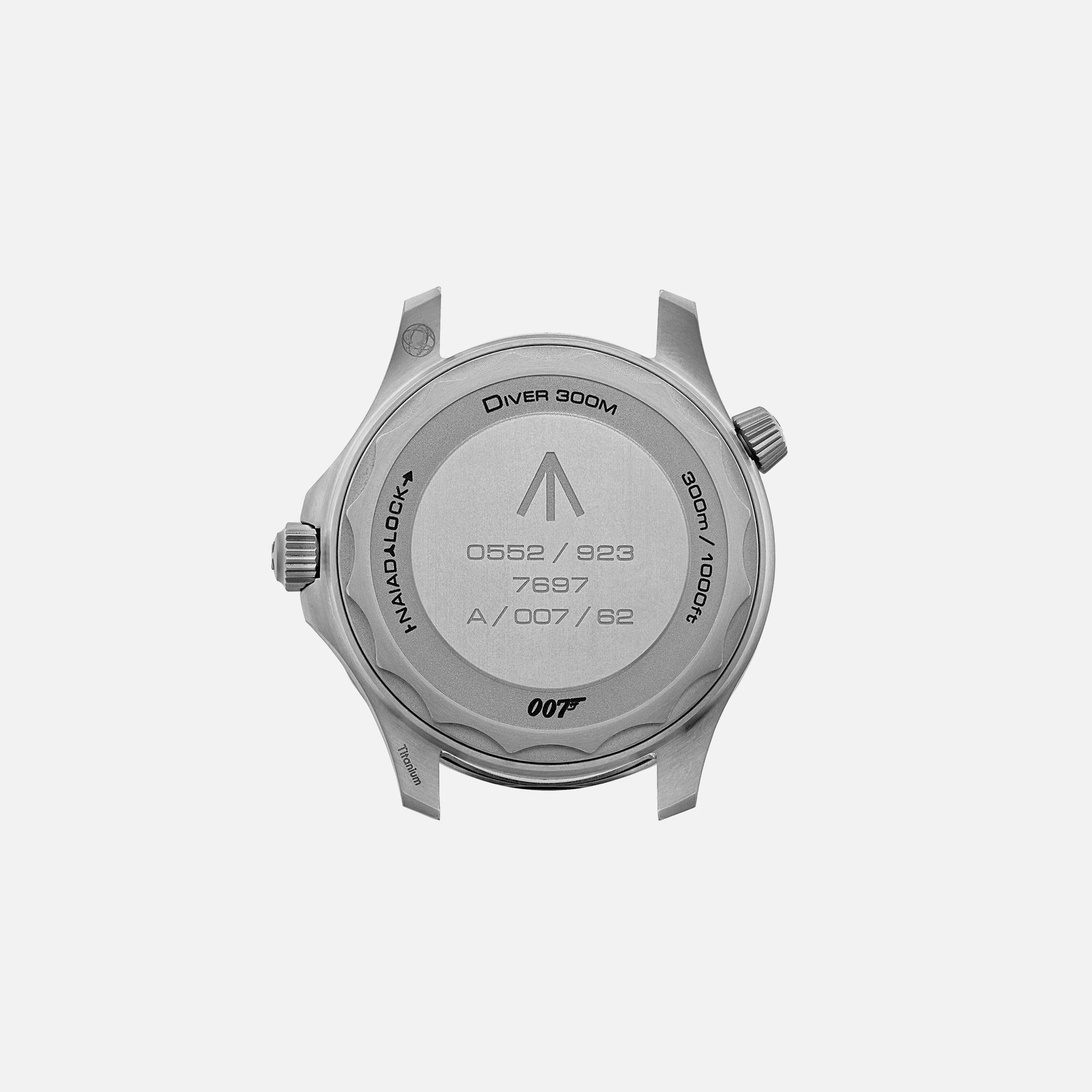 Seamaster Diver 300M Co-Axial Master Chronometer 42mm Titanium 007 Edition(1:1 replica)