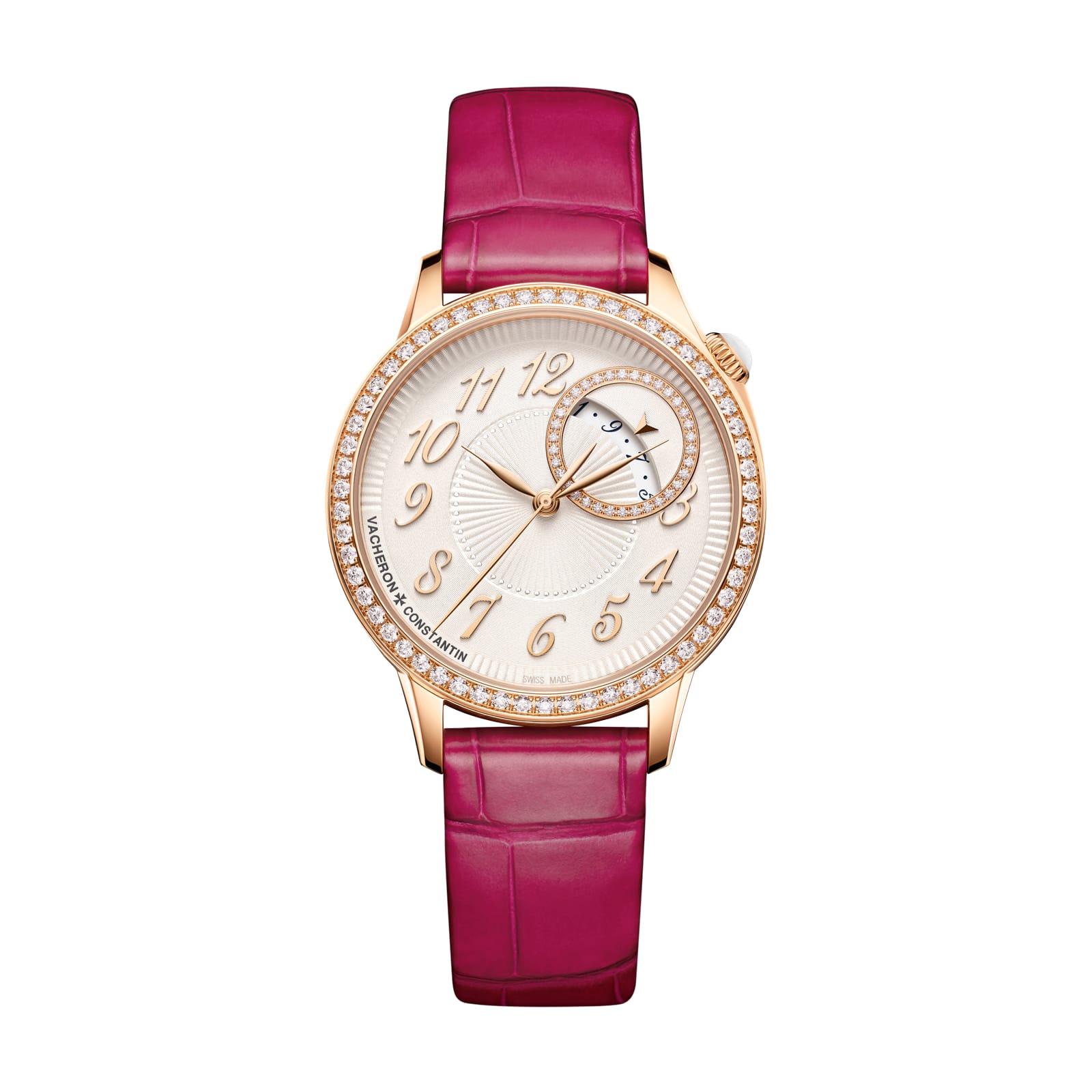 Replica Watches Fake Vacheron Constantin egerie self-winding. 35 MM PINK GOLD(1:1 replica)