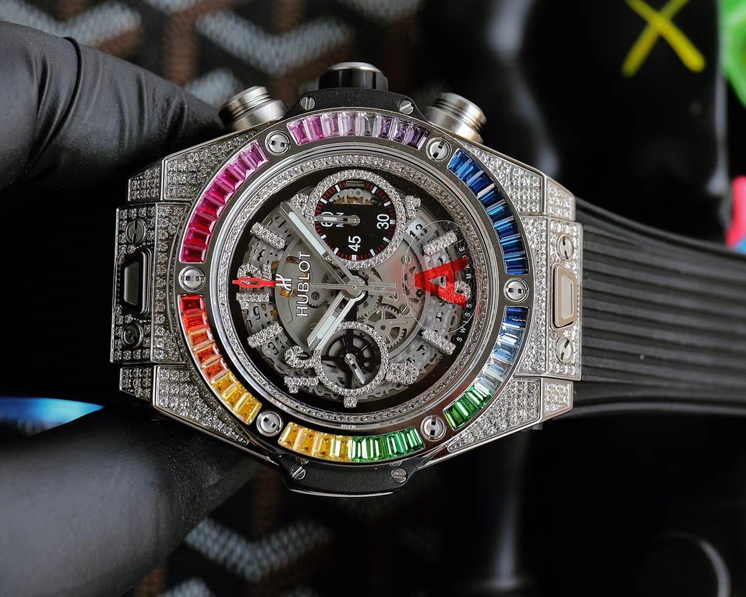 Big Bang Unico Titanium Rainbow 42mm(1:1 replica)