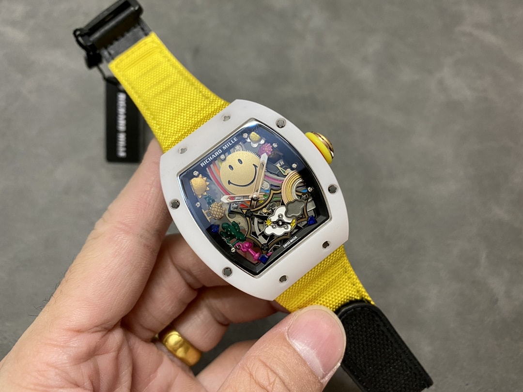 Fake Richard Mille Replica Watch RM 88 Automatic Winding Tourbillon Smiley Limited Edition(1:1 replica)
