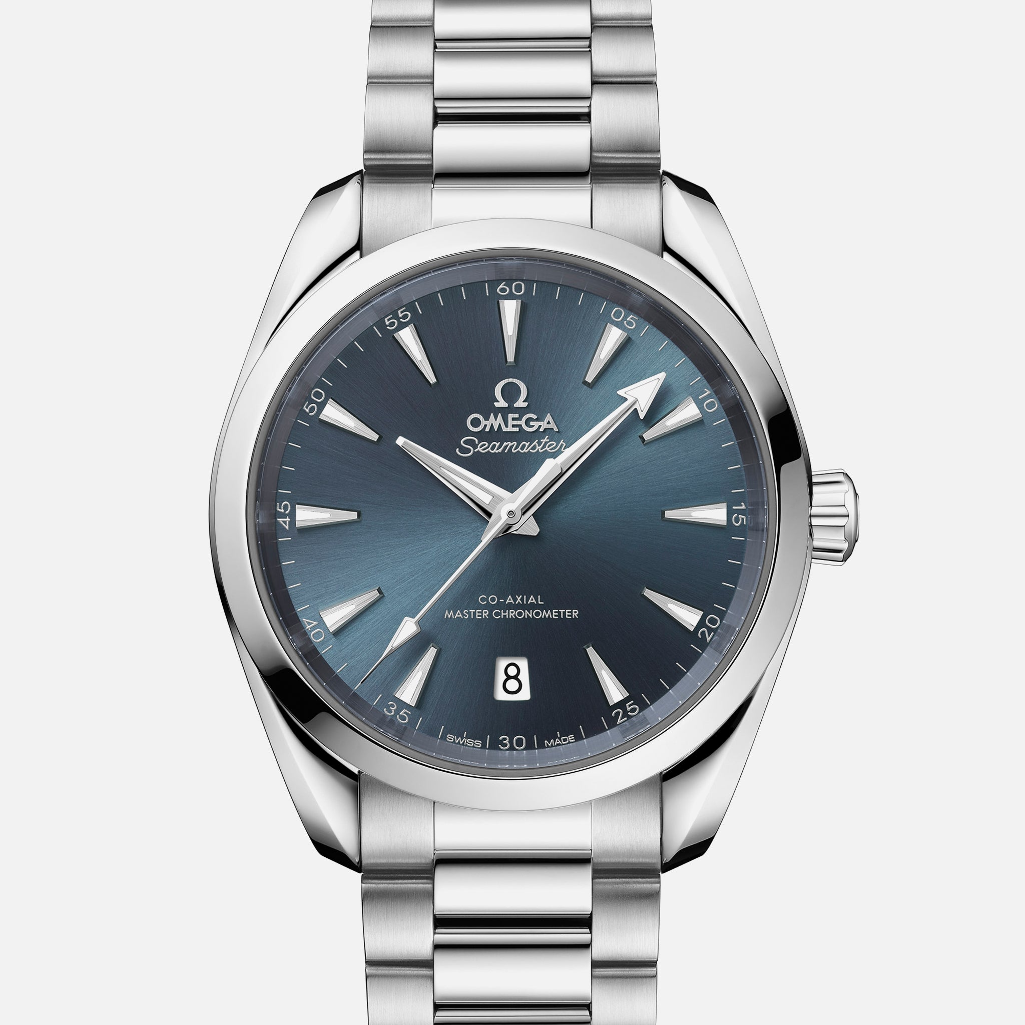 Seamaster Aqua Terra 150m Co-Axial Master Chronometer 38mm 'Atlantic Blue' Dial On Bracelet(1:1 replica)