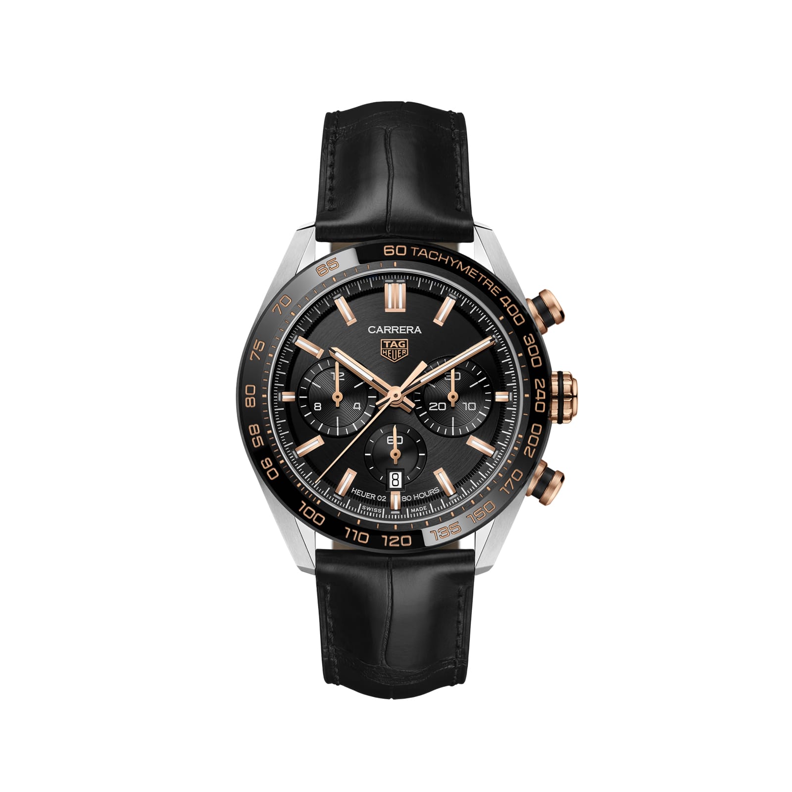 TAG Heuer Replica Watch Carrera Chronograph Automatic 44 mm Steel Gold & Ceramic(1:1 replica)