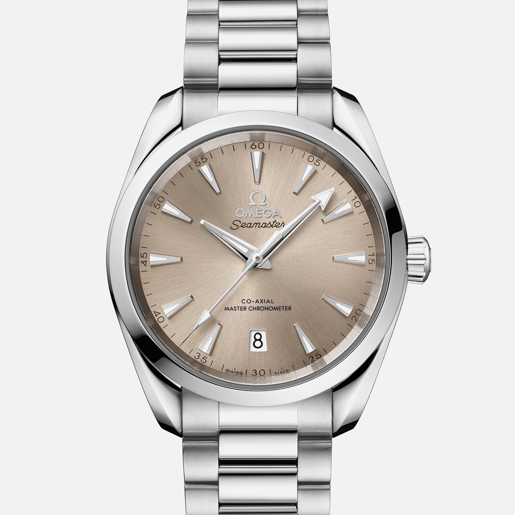 Seamaster Aqua Terra 150m Co-Axial Master Chronometer 38mm 'Sandstone' Dial On Bracelet(1:1 replica)