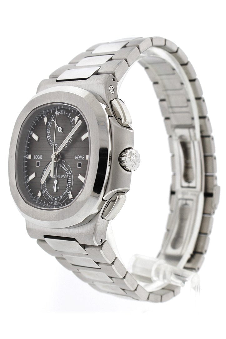 Patek Philippe Nautilus Travel Time Chronograph Stainless Steel Automatic Men's Watch 5990-1A-001(1:1 replica)